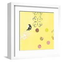 Delightful in Creamery Yellow II-Yafa-Framed Art Print