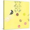 Delightful in Creamery Yellow II-Yafa-Stretched Canvas
