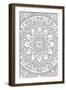 Delightful Mandala-Hello Angel-Framed Premium Giclee Print