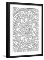 Delightful Mandala-Hello Angel-Framed Premium Giclee Print