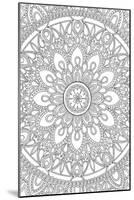 Delightful Mandala-Hello Angel-Mounted Giclee Print