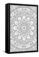 Delightful Mandala-Hello Angel-Framed Stretched Canvas