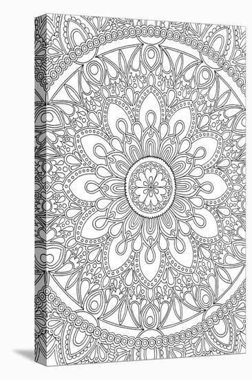 Delightful Mandala-Hello Angel-Stretched Canvas