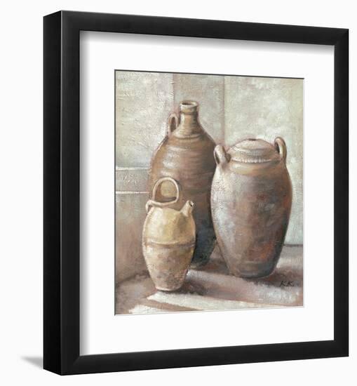 Delightful Pottery-Karsten Kirchner-Framed Art Print