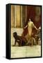 Delilah and the Philistines-Jean Joseph Benjamin Constant-Framed Stretched Canvas