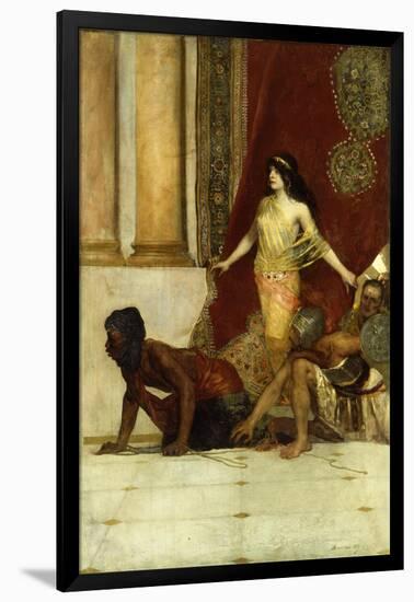 Delilah and the Philistines-Jean Joseph Benjamin Constant-Framed Giclee Print