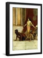 Delilah and the Philistines-Jean Joseph Benjamin Constant-Framed Giclee Print