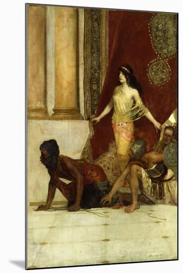 Delilah and the Philistines-Jean Joseph Benjamin Constant-Mounted Giclee Print