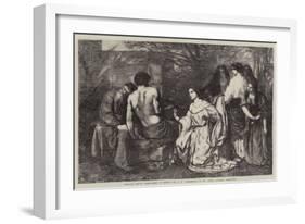 Delilah Asking Forgiveness of Samson-Frederick Richard Pickersgill-Framed Giclee Print