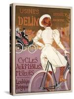 Delin Cycles Automobiles Moteurs, 1898-Georges Gaudy-Stretched Canvas