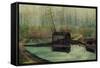 Delin Sawmill-Frederick Thomas Taylor-Framed Stretched Canvas