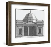 Delineation - Pavillion at Stow-School of Padua-Framed Giclee Print