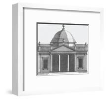 Delineation - Pavillion at Stow-School of Padua-Framed Giclee Print