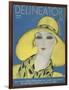 Delineator Cover August 1929-null-Framed Art Print