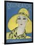 Delineator Cover August 1929-null-Framed Art Print