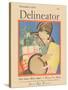 Delineator Cover December 1926-null-Stretched Canvas