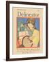 Delineator Cover December 1926-null-Framed Art Print