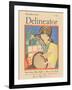 Delineator Cover December 1926-null-Framed Art Print