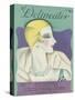 Delineator Cover January 1929-null-Stretched Canvas