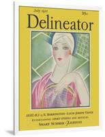 Delineator Cover July 1927-null-Framed Art Print