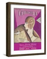 Delineator Cover, March 1928-null-Framed Art Print