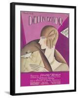 Delineator Cover, March 1928-null-Framed Art Print