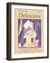 Delineator Front Cover, February 1927-null-Framed Photographic Print