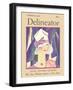 Delineator Front Cover, February 1927-null-Framed Photographic Print