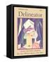 Delineator Front Cover, February 1927-null-Framed Stretched Canvas