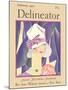 Delineator Front Cover, February 1927-null-Mounted Photographic Print