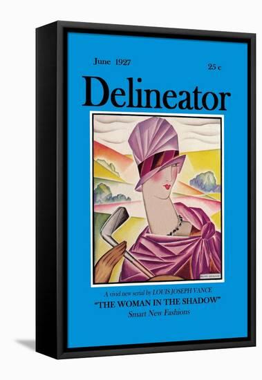 Delineator-null-Framed Stretched Canvas