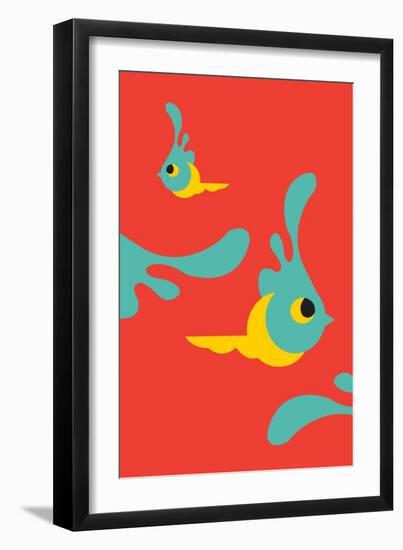 Delirio by Annimo-null-Framed Art Print