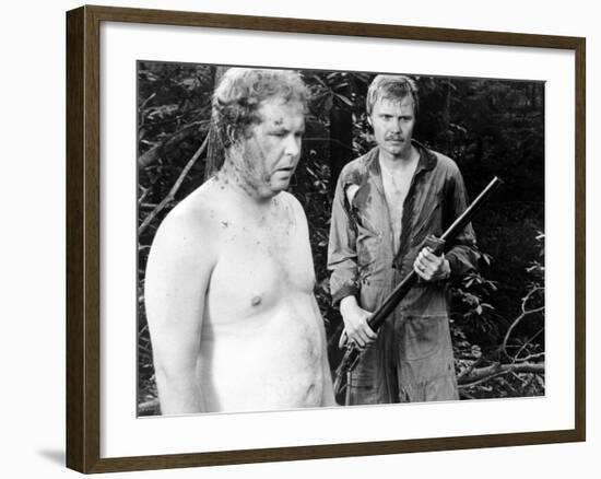 Deliverance, Ned Beatty, Jon Voight, 1972-null-Framed Photo