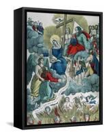 Deliverance of Souls from Purgatory, 19th Century-null-Framed Stretched Canvas