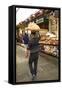 Delivering Bread, Mahane Yehuda Market, Jerusalem, Israel, Middle East-Neil Farrin-Framed Stretched Canvas