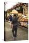 Delivering Bread, Mahane Yehuda Market, Jerusalem, Israel, Middle East-Neil Farrin-Stretched Canvas