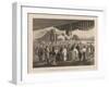 Delivering of the American Presents at Yokuhama, 1855-W. T. Peters-Framed Giclee Print
