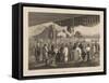 Delivering of the American Presents at Yokuhama, 1855-W. T. Peters-Framed Stretched Canvas