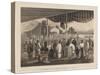 Delivering of the American Presents at Yokuhama, 1855-W. T. Peters-Stretched Canvas