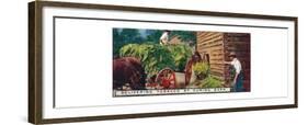 'Delivering Tobacco at Curing Barn', 1926-Unknown-Framed Giclee Print