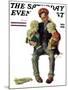 "Delivering Two Busts" Saturday Evening Post Cover, April 18,1931-Norman Rockwell-Mounted Giclee Print