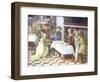 Delivery of Head of John Baptist to Beautiful Herodias-Filippo Lippi-Framed Giclee Print