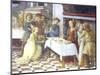 Delivery of Head of John Baptist to Beautiful Herodias-Filippo Lippi-Mounted Giclee Print