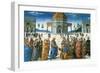 Delivery of the Keys to Saint Peter, 1481-Perugino-Framed Giclee Print