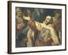 Delivery of Venerated Image of Our Lady of Victory to Father Domenico Di Gesu Maria-Sebastiano Conca-Framed Giclee Print