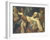 Delivery of Venerated Image of Our Lady of Victory to Father Domenico Di Gesu Maria-Sebastiano Conca-Framed Giclee Print