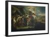 Delivery of Venerated Image of Our Lady of Victory to Father Domenico Di Gesu Maria-Sebastiano Conca-Framed Giclee Print