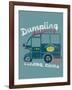 Delivery Truck-null-Framed Giclee Print