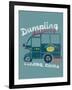 Delivery Truck-null-Framed Giclee Print