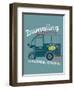 Delivery Truck-null-Framed Giclee Print